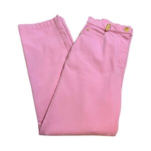 ST. JOHN Sport Essentials | Cotton Blend Pink Sport High Rise Pants Size 4